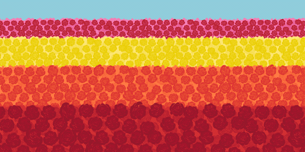 Rose garden graphic
